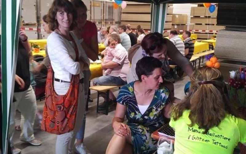 Münch+Münch Familiensommerfest 2017 - Ballontier-Station
