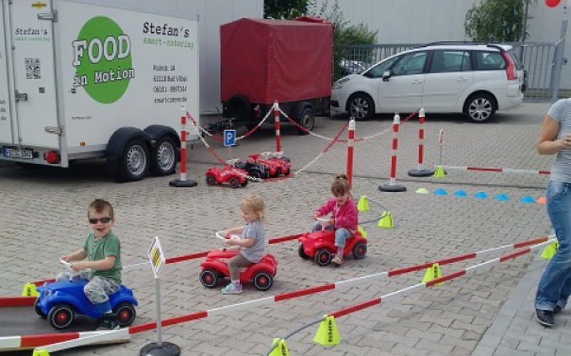 Münch+Münch Familiensommerfest 2017 - Bobbycar-Parcours