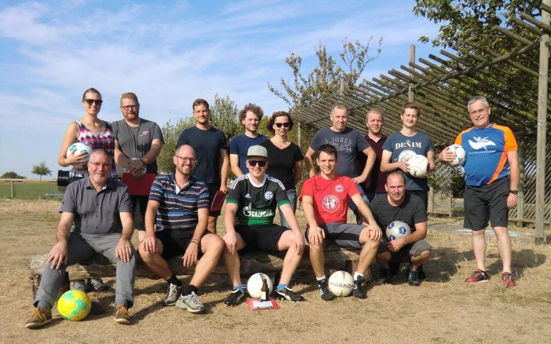 Münch+Münch Teamevent Fußballgolf - Gruppenbild