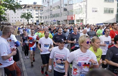 Münch+Münch J.P. Morgan-Lauf 2019 - Motivierte Läufer
