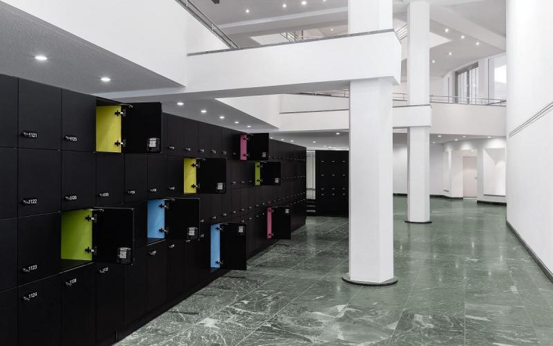 Münch+Münch Kulturforum Berlin - Schließfachanlage im Foyer