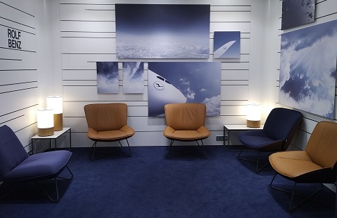 Münch+Münch Lufthansa Lounges Flughafen Frankfurt - Rolf Benz Polstermöbel