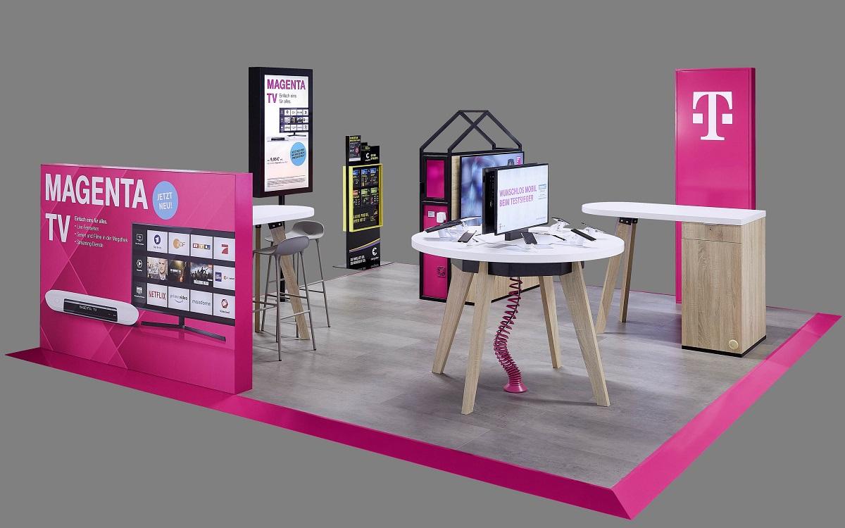 Münch+Münch Telekom Fachmarktkonzept 2.1 im Showroom