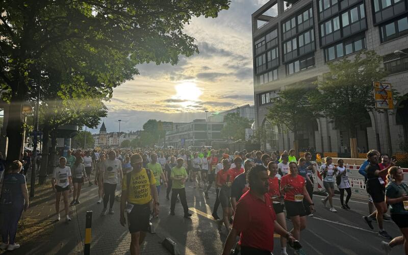 Münch+Münch - JPMorgan-Lauf - Impression vom Lauf