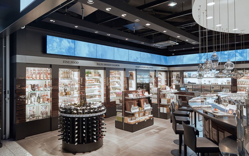 Münch+Münch Projekt Caviar House & Prunier Experience Store Flughafen Frankfurt - Kühlvitrinen und Warenpräsenter