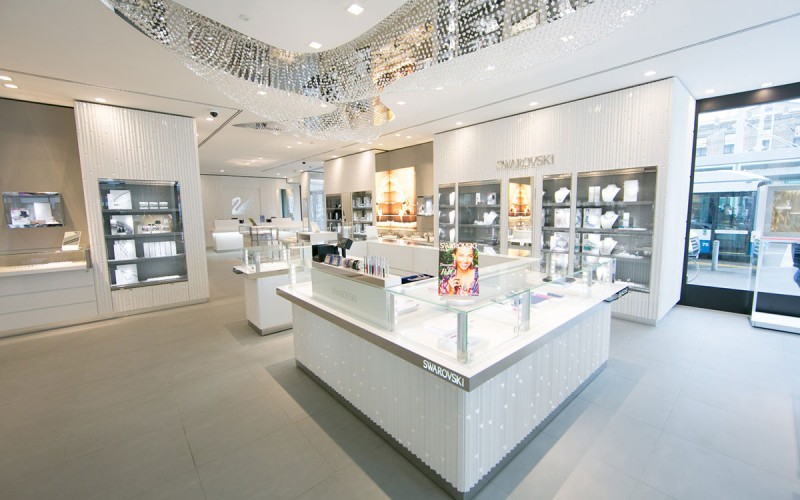 Münch+Münch Projekt Swarovski - Store Zürich Inneneinrichtung