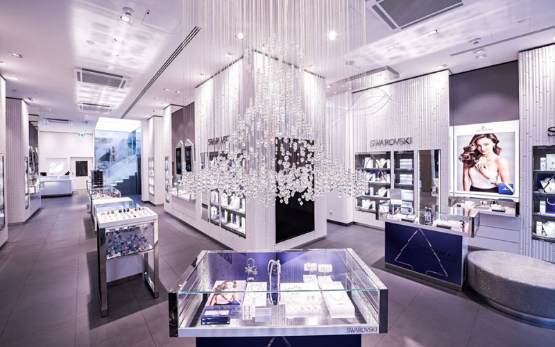 Münch+Münch Projekt Swarovski - Store Wien