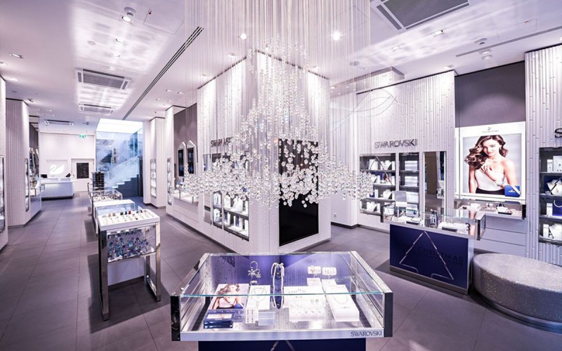 Münch+Münch Projekt Swarovski - Store Wien