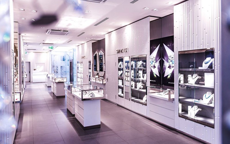 Münch+Münch Projekt Swarovski - Store Wien Ladenbau