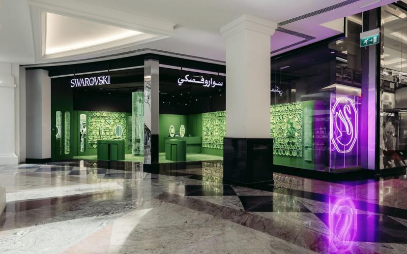 Münch+Münch Swarovski Instant Wonder Dubai - Totale Aussenansicht