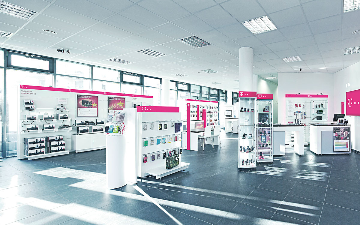 Münch+Münch Projekt Telekom - Shop Siegen Totale Inneneinrichtung