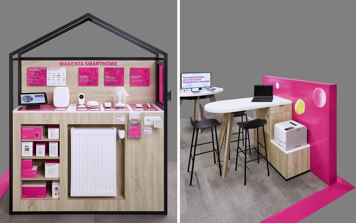 Münch+Münch Projekt Telekom Magenta Garden - SmartHome-Modul und Beratungscounter